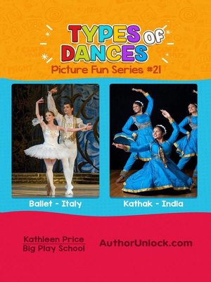 cover image of Types of Dances--Picture Fun Series